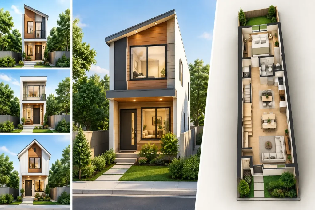 Best Layouts for Narrow Lots That Build Well
