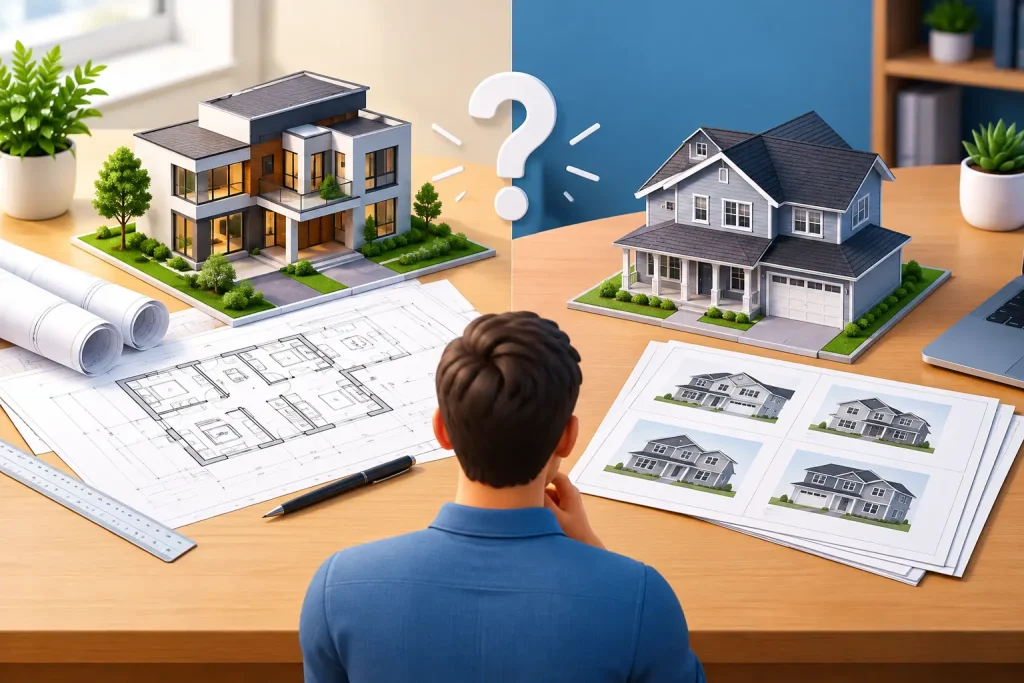 Architectural Plans Versus Stock Plans: Which Fits?