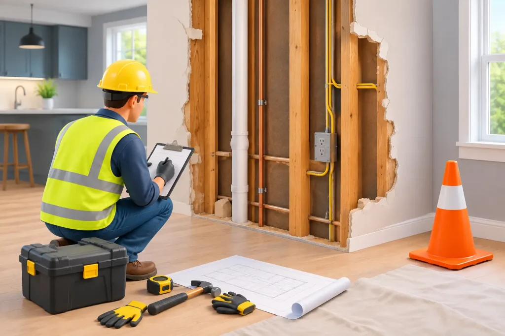 Wall Removal Safety: What to Check Before Demo